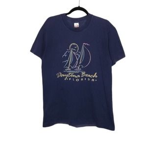 Vintage Daytona Beach Florida Single Stitch Shirt Tourist Destination Tee VTG